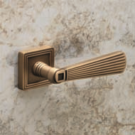 Opera - Door Mortise handle on Rose - F